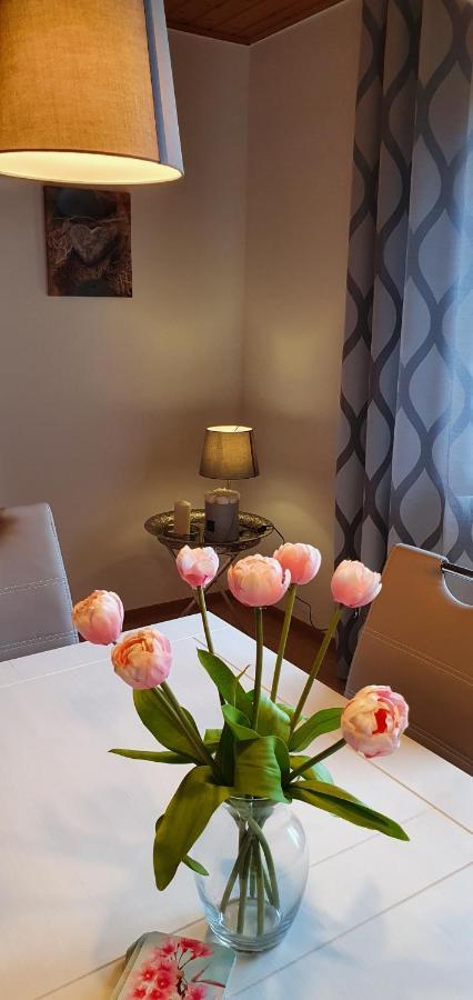 Moderne Ferienwohnung Mit Eigenem Garten Und Traumhaften Blick Wilhelmsthal Esterno foto