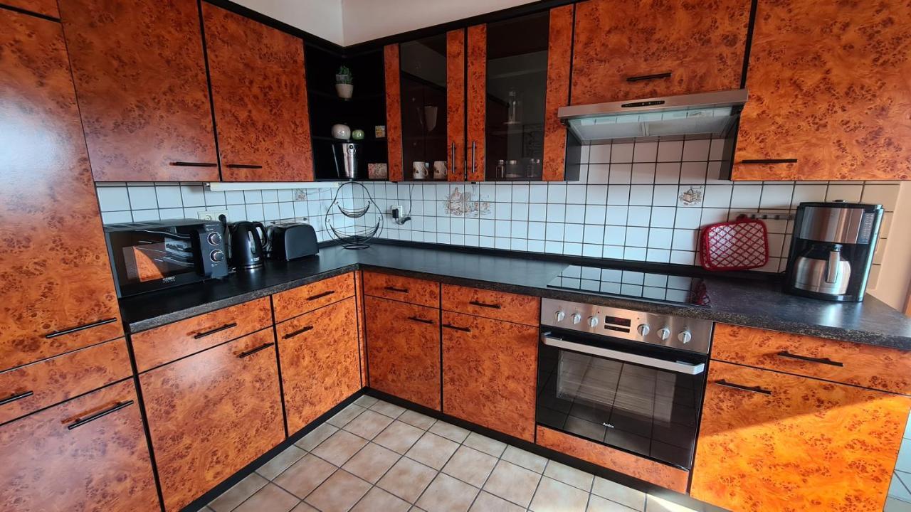 Moderne Ferienwohnung Mit Eigenem Garten Und Traumhaften Blick Wilhelmsthal Esterno foto